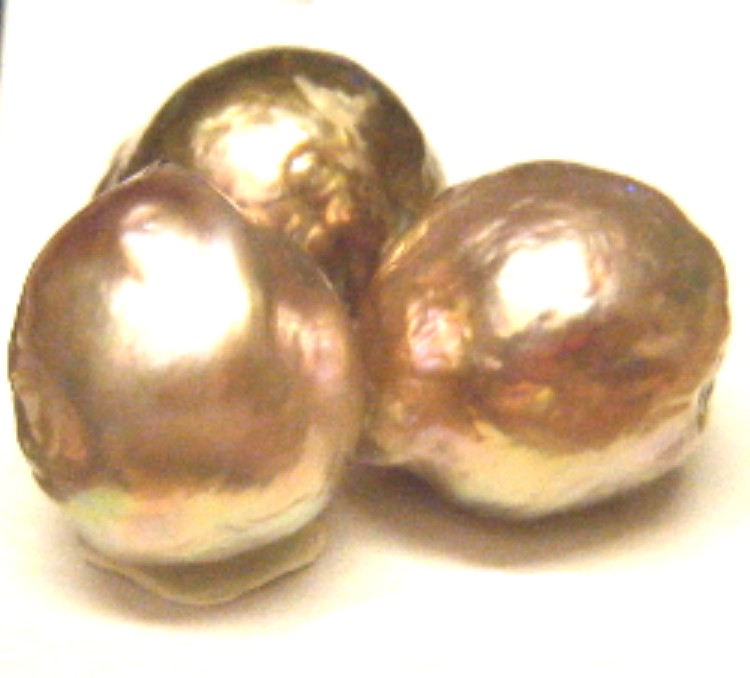 Single Undrilled Huge Ripple Drop Pearl